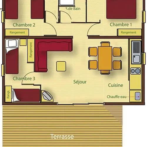 Hotellerie De Plein Air Belle Dune * Berck